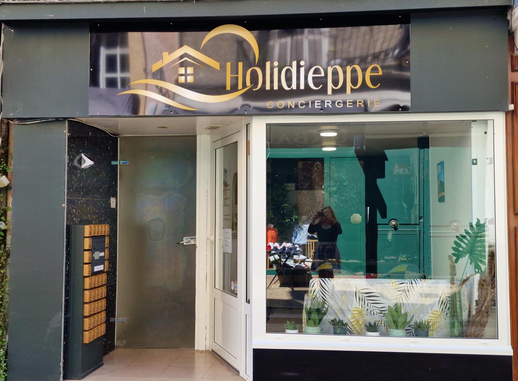 La Perle Bleue Appartement Dieppe Buitenkant foto